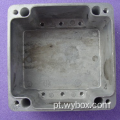 Caixa de alumínio pequena caixa de alumínio à prova d&#39;água IP67 caixa de alumínio para eletrônicos AWP505 com tamanho 120 * 120 * 80mm